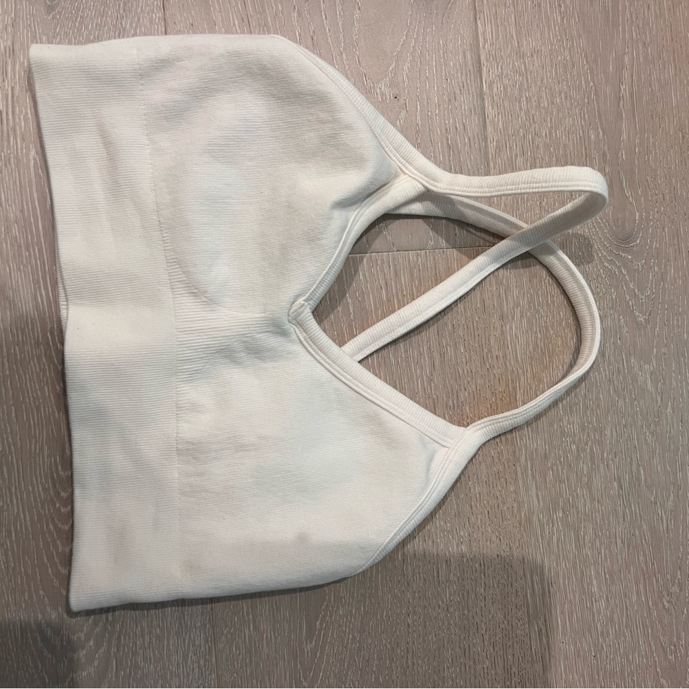 White Alo Sports Bra/top